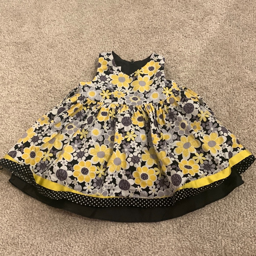Bonnie Baby Fancy Flower Dress